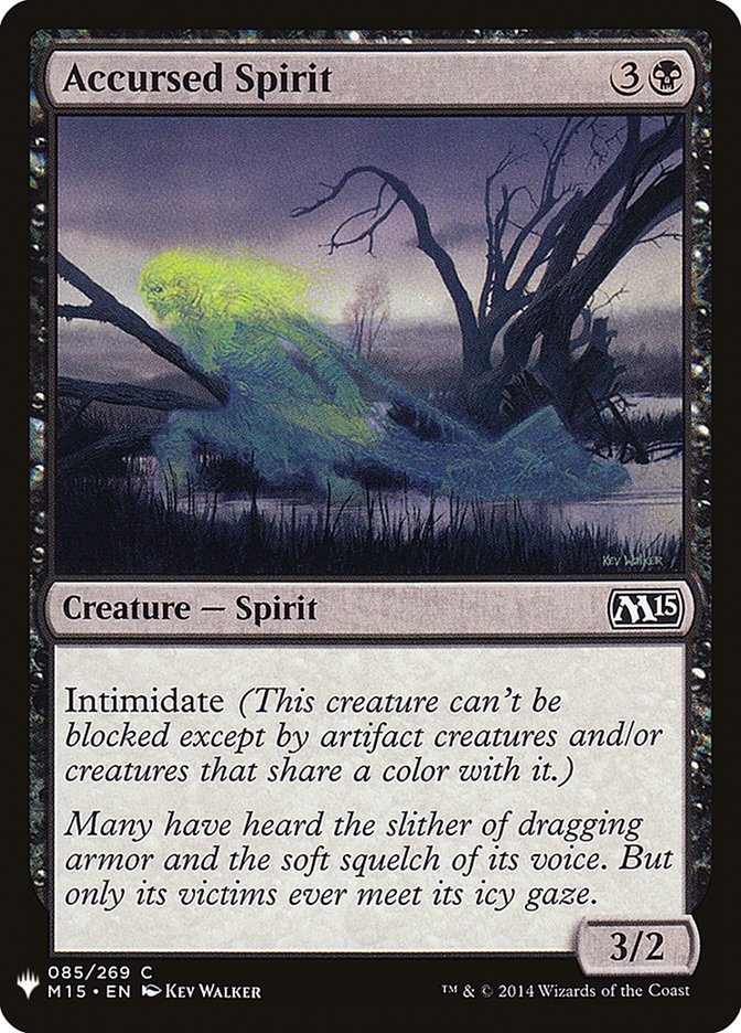 Accursed Spirit [Mystery Booster] | Game Haven TX
