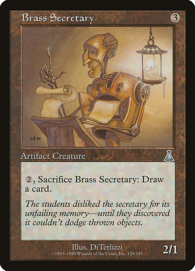 Brass Secretary [Urza's Destiny] | Game Haven TX
