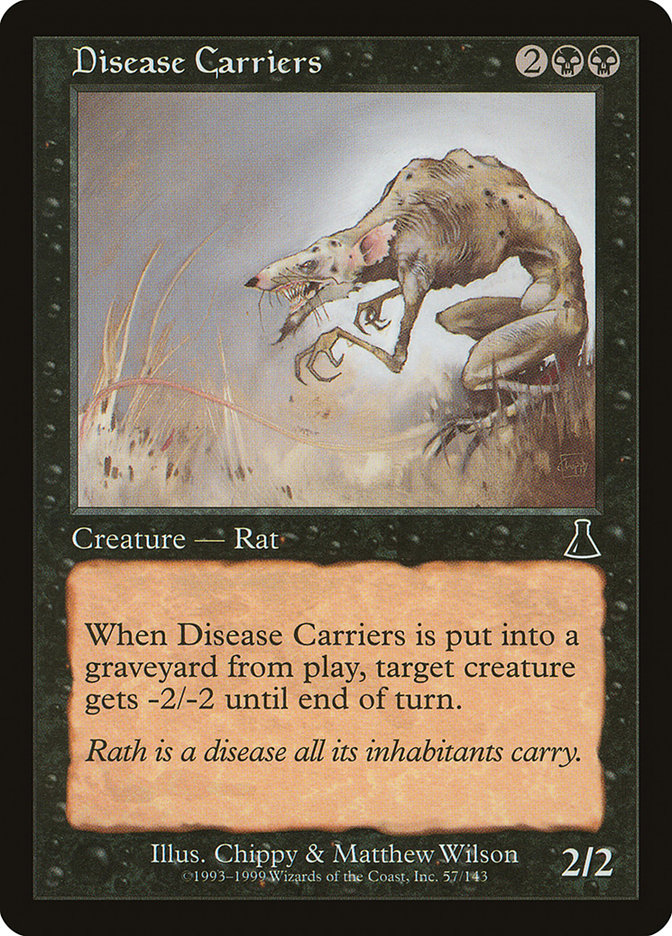 Disease Carriers [Urza's Destiny] | Game Haven TX