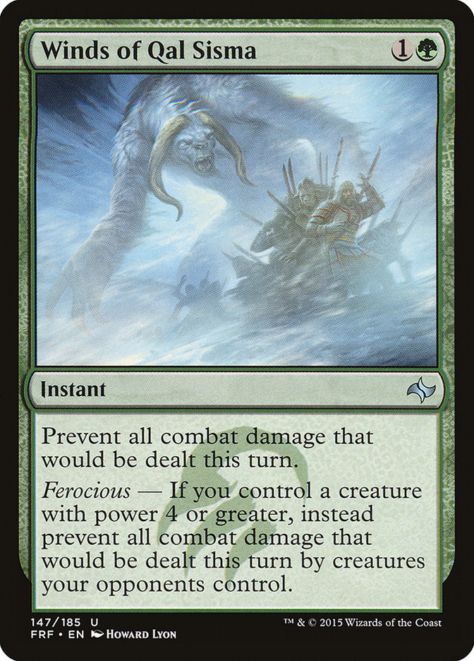 Winds of Qal Sisma [Fate Reforged] | Game Haven TX