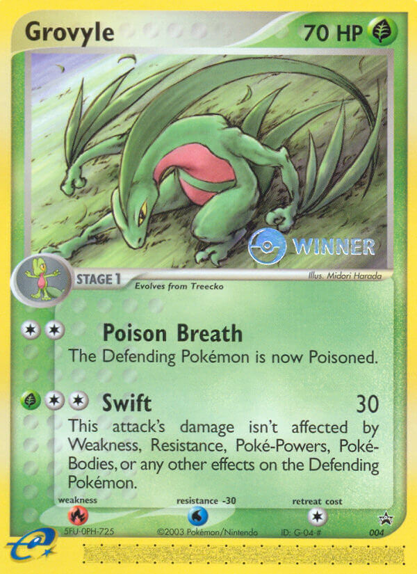 Grovyle (004) [Nintendo: Black Star Promos] | Game Haven TX