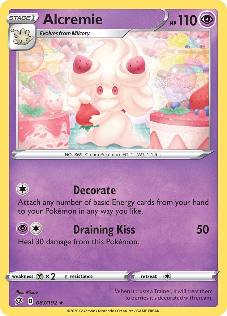 Alcremie (087/192) [Sword & Shield: Rebel Clash] | Game Haven TX