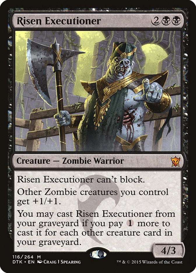 Risen Executioner [Dragons of Tarkir] | Game Haven TX