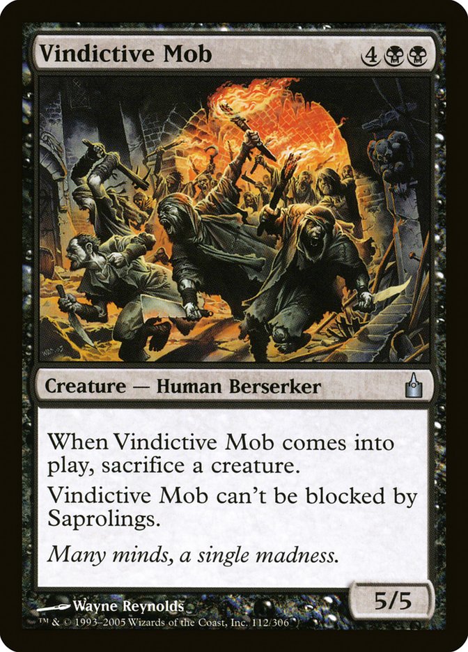 Vindictive Mob [Ravnica: City of Guilds] | Game Haven TX