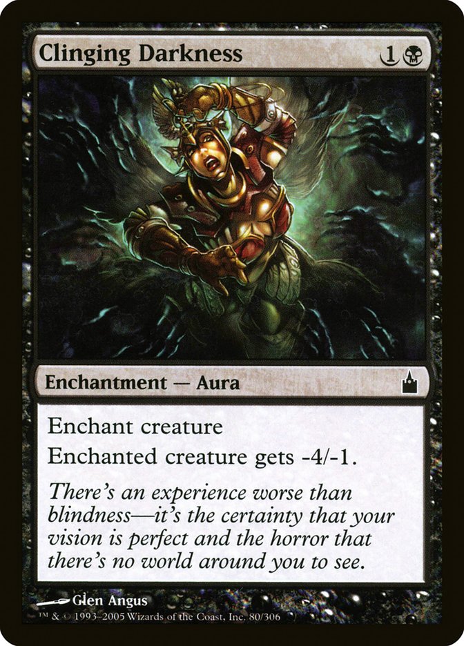Clinging Darkness [Ravnica: City of Guilds] | Game Haven TX