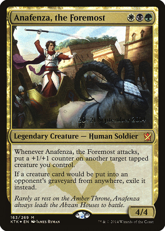 Anafenza, the Foremost [Khans of Tarkir Promos] | Game Haven TX