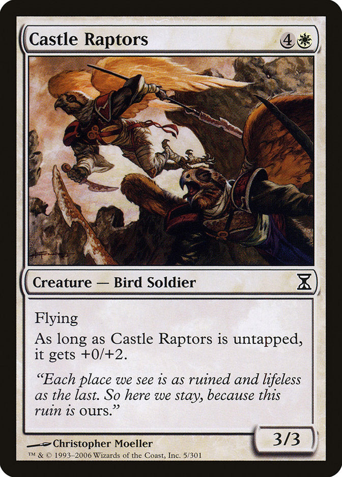 Castle Raptors [Time Spiral] | Game Haven TX