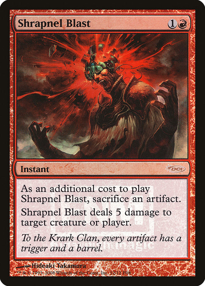 Shrapnel Blast [Friday Night Magic 2008] | Game Haven TX