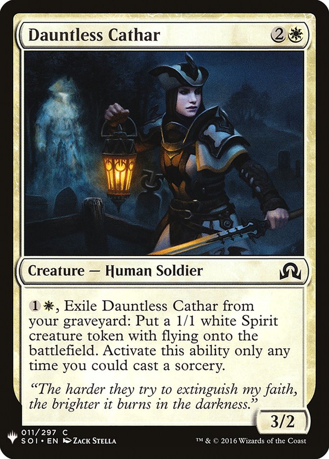 Dauntless Cathar [Mystery Booster] | Game Haven TX