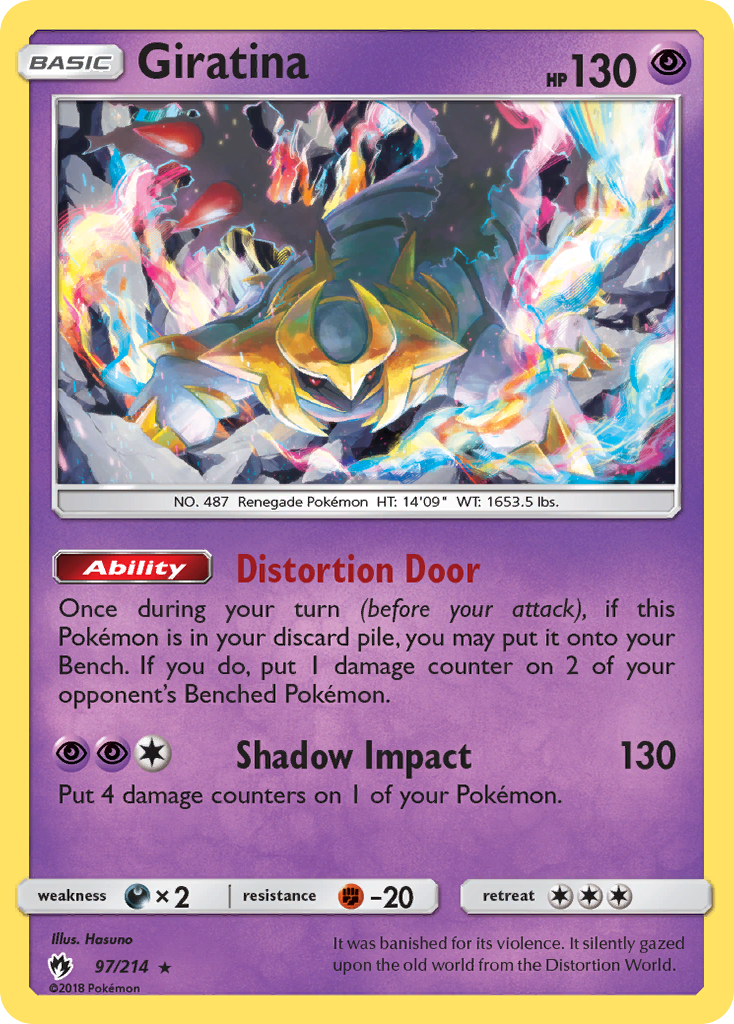 Giratina (97/214) [Sun & Moon: Lost Thunder] | Game Haven TX