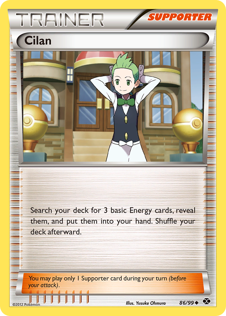 Cilan (86/99) [Black & White: Next Destinies] | Game Haven TX