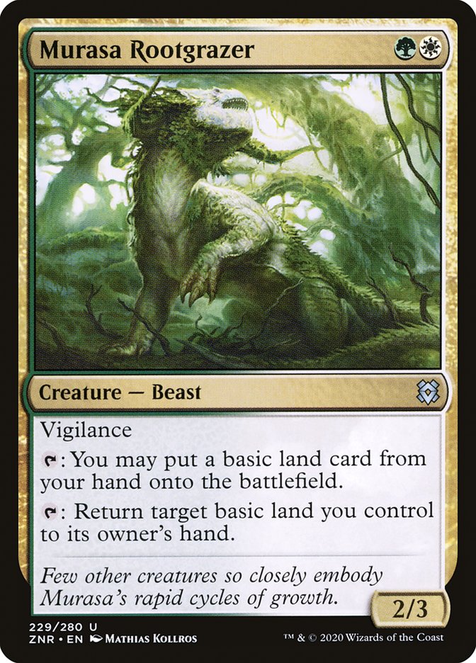 Murasa Rootgrazer [Zendikar Rising] | Game Haven TX