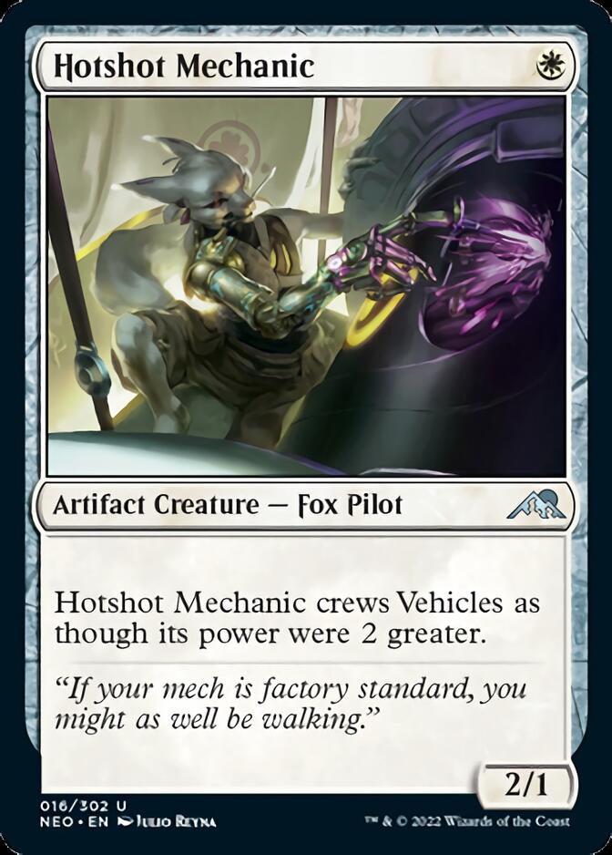 Hotshot Mechanic [Kamigawa: Neon Dynasty] | Game Haven TX