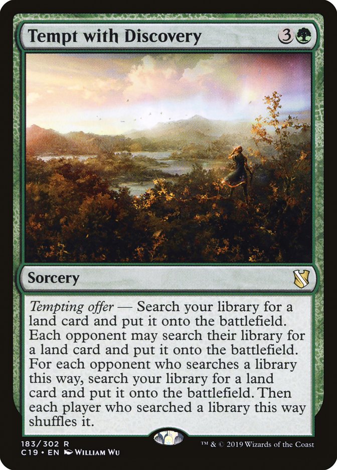Tempt with Discovery [Commander 2019] | Game Haven TX