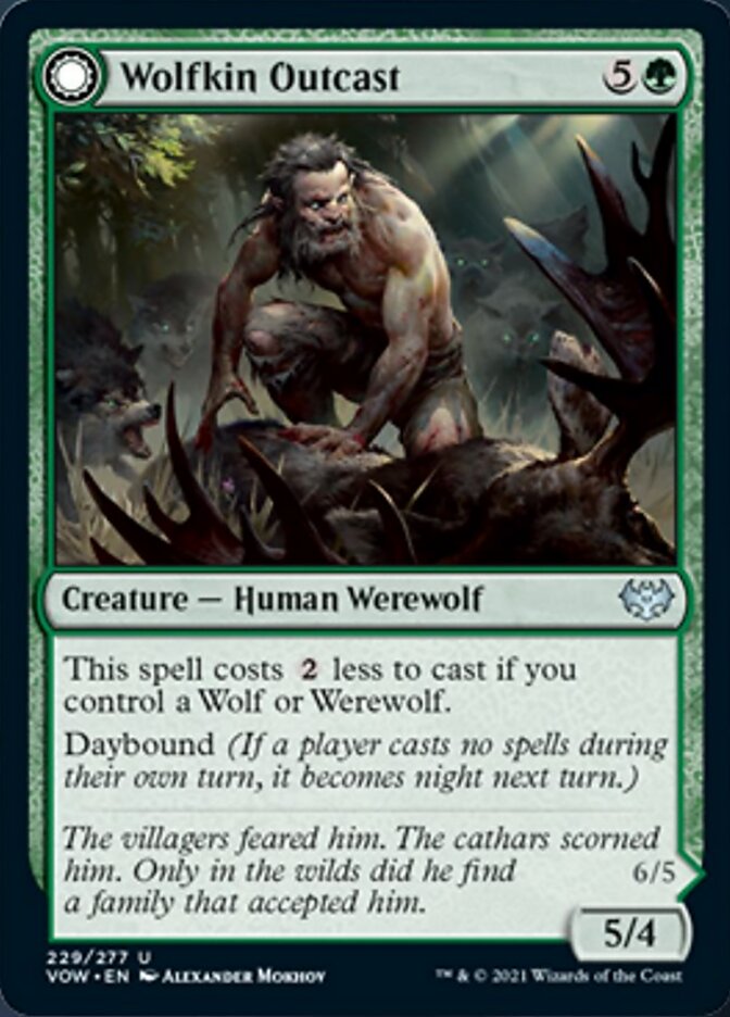 Wolfkin Outcast // Wedding Crasher [Innistrad: Crimson Vow] | Game Haven TX