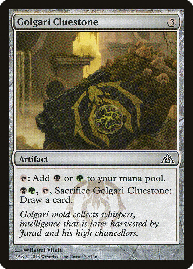Golgari Cluestone [Dragon's Maze] | Game Haven TX