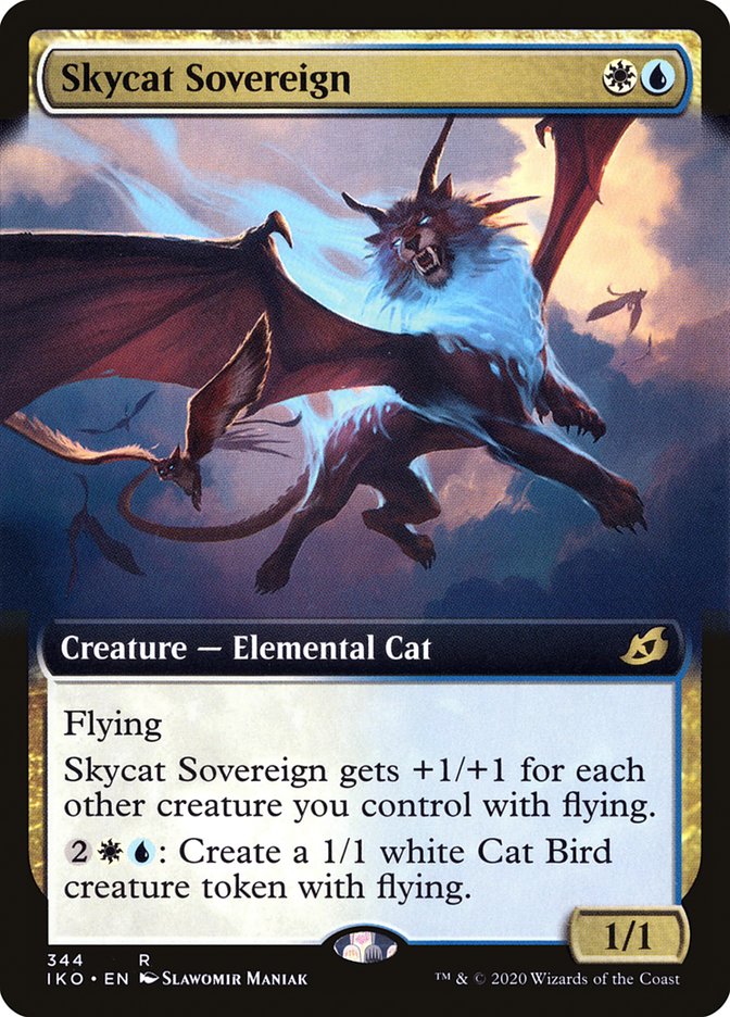 Skycat Sovereign (Extended Art) [Ikoria: Lair of Behemoths] | Game Haven TX