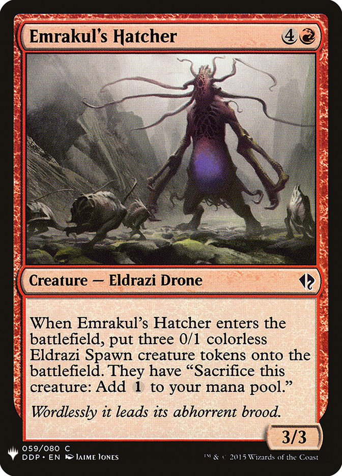 Emrakul's Hatcher [Mystery Booster] | Game Haven TX