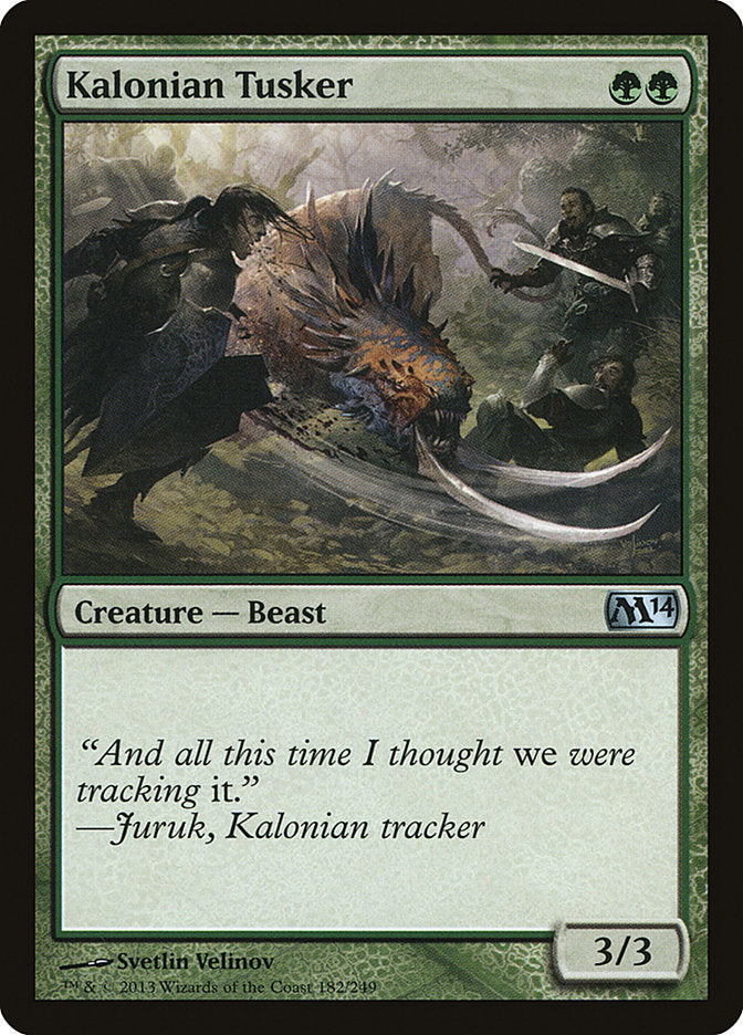 Kalonian Tusker [Magic 2014] | Game Haven TX