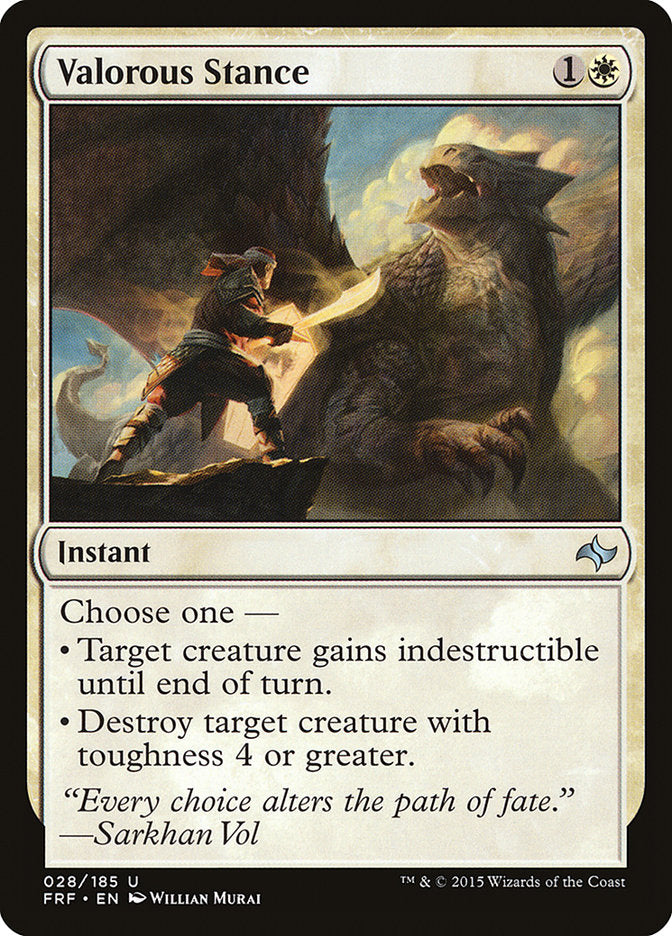 Valorous Stance [Fate Reforged] | Game Haven TX