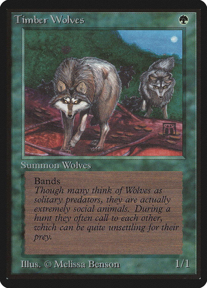 Timber Wolves [Limited Edition Beta] | Game Haven TX