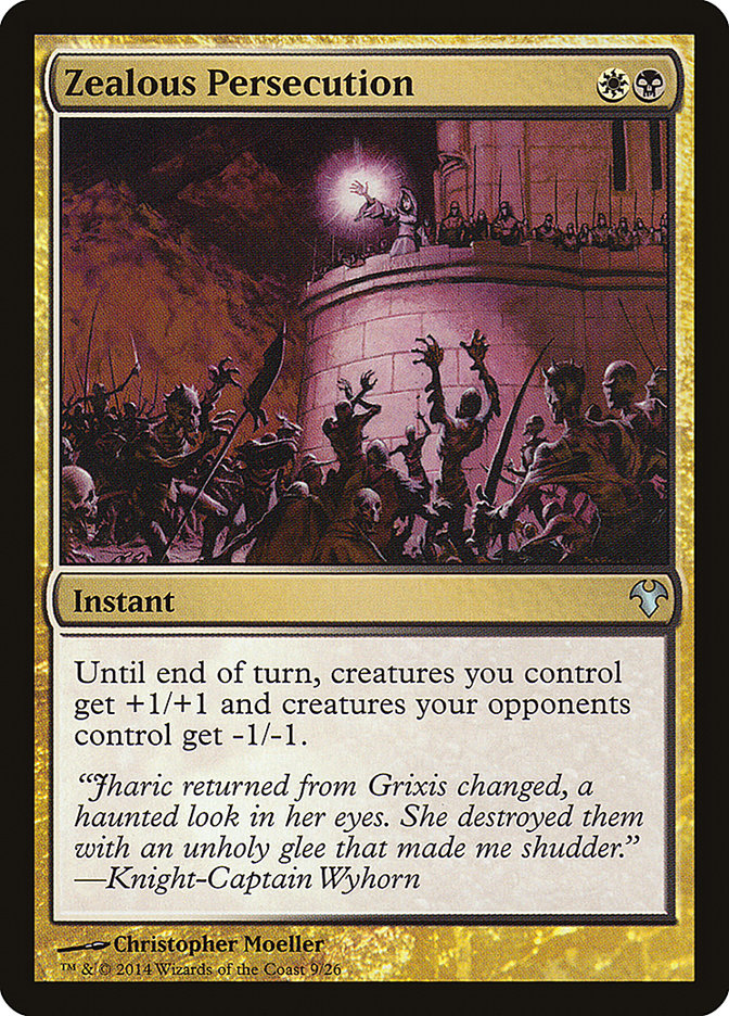 Zealous Persecution [Modern Event Deck 2014] | Game Haven TX