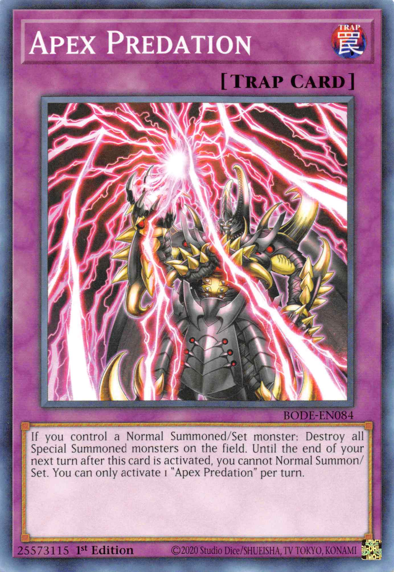 Apex Predation [BODE-EN084] Common | Game Haven TX