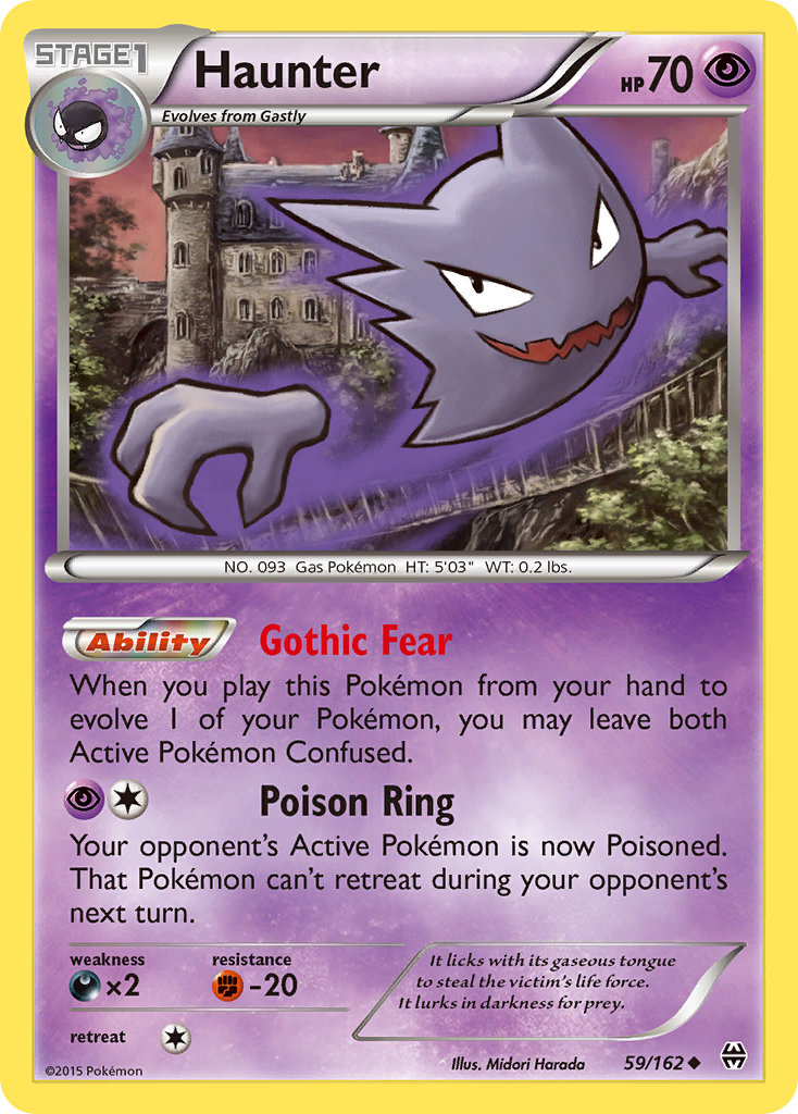 Haunter (59/162) [XY: BREAKthrough] | Game Haven TX