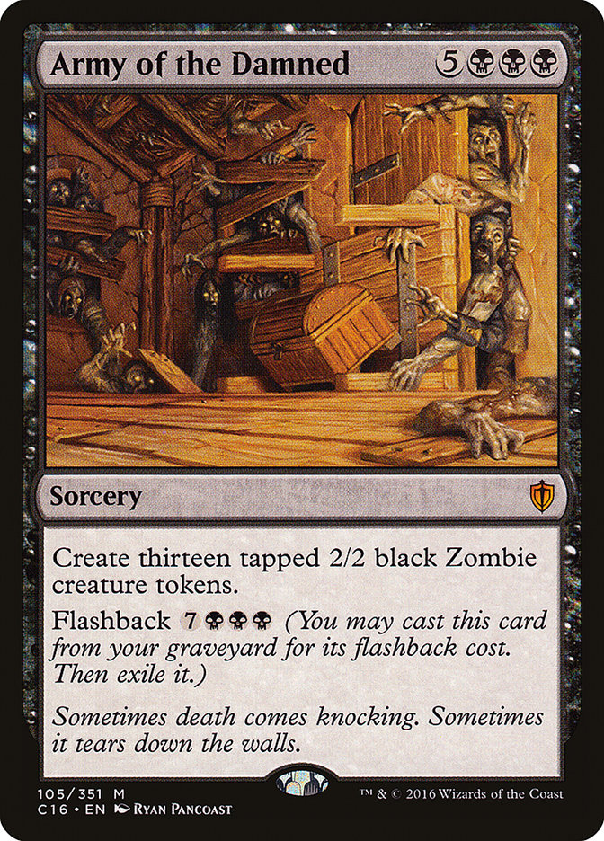 Army of the Damned [Commander 2016] | Game Haven TX