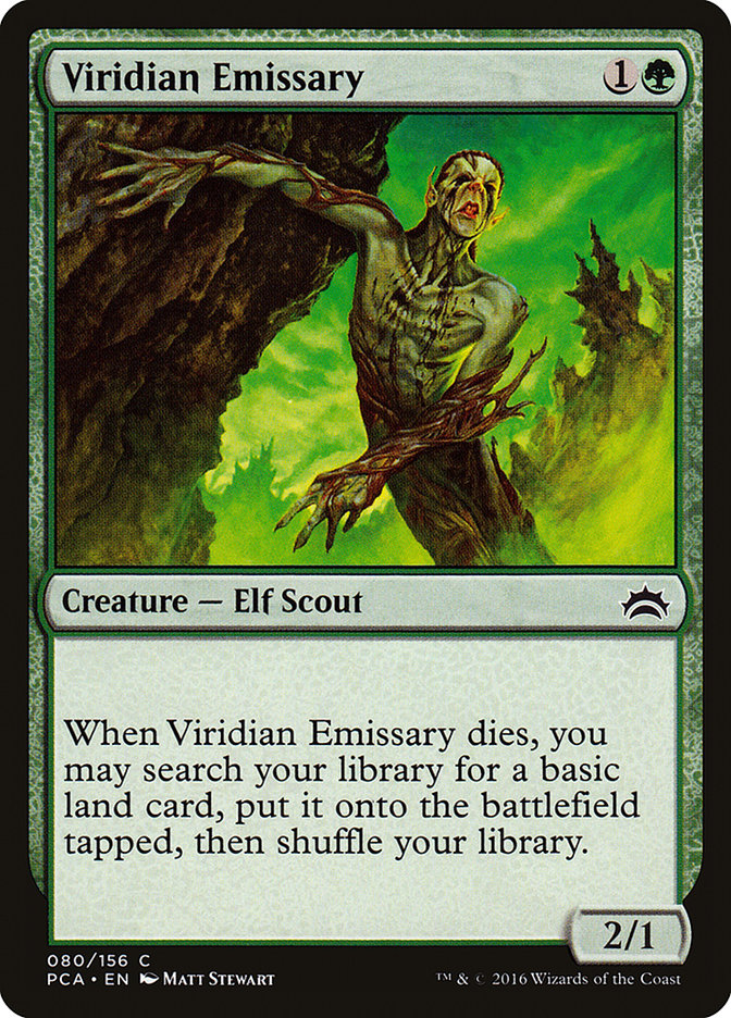 Viridian Emissary [Planechase Anthology] | Game Haven TX