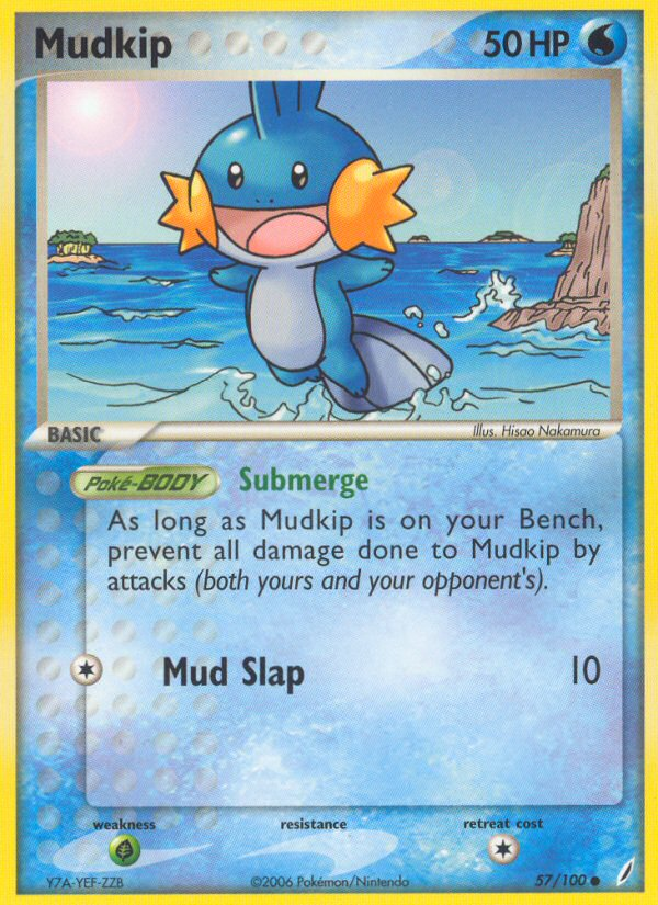 Mudkip (57/100) [EX: Crystal Guardians] | Game Haven TX