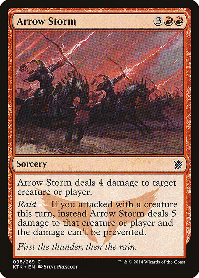 Arrow Storm [Khans of Tarkir] | Game Haven TX