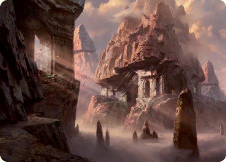 Mountain (277) Art Card [Dungeons & Dragons: Adventures in the Forgotten Realms Art Series] | Game Haven TX