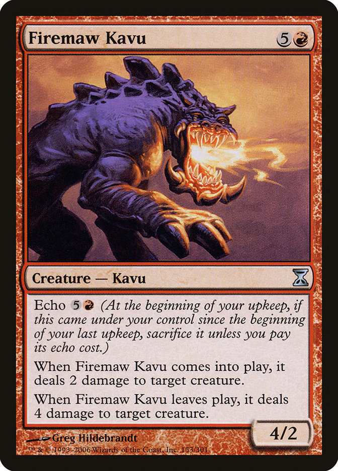 Firemaw Kavu [Time Spiral] | Game Haven TX