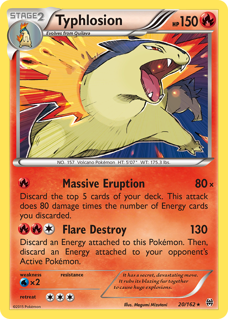 Typhlosion (20/162) [XY: BREAKthrough] | Game Haven TX
