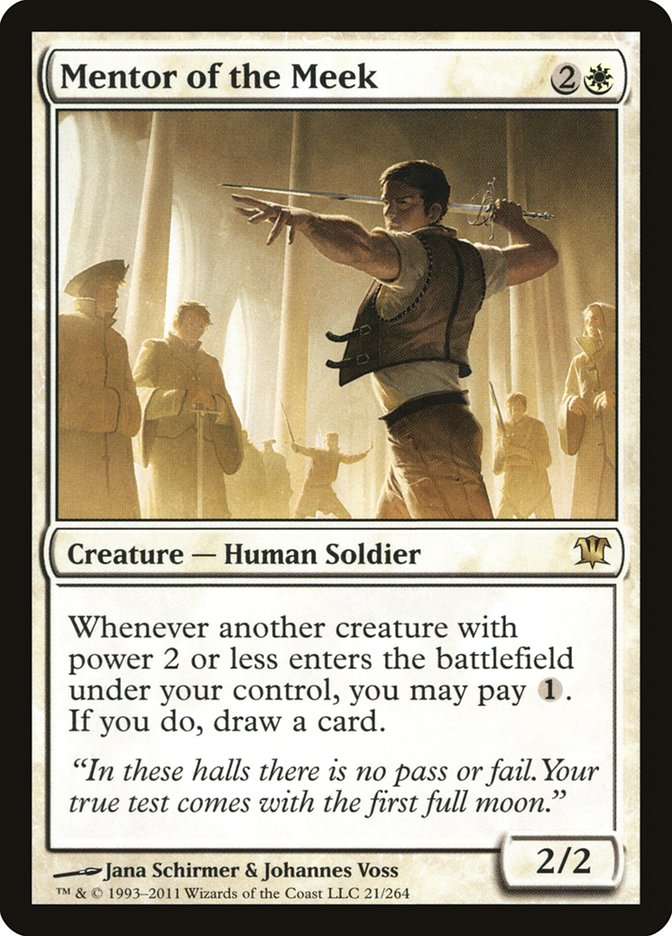 Mentor of the Meek [Innistrad] | Game Haven TX