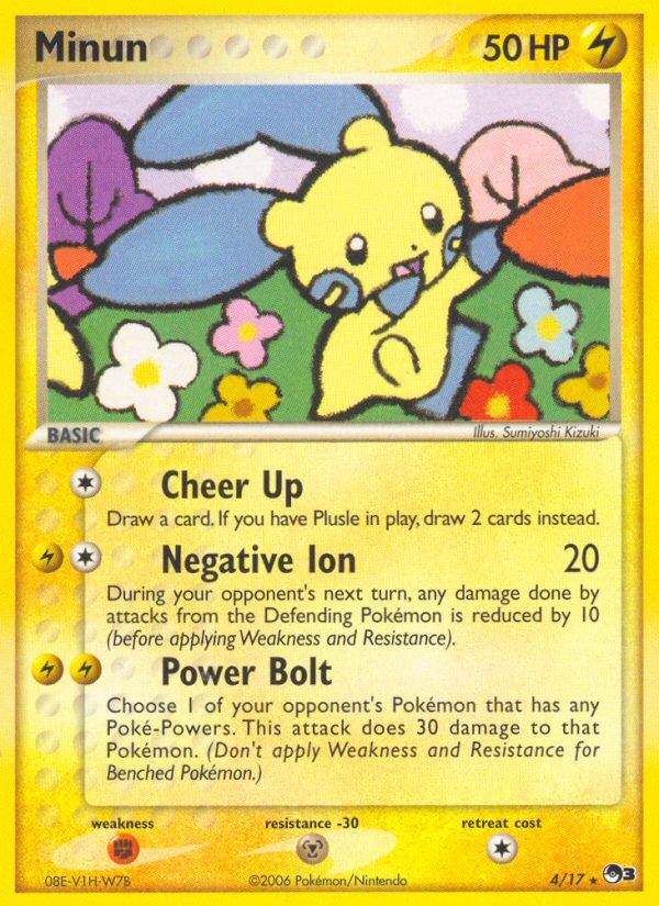 Minun (4/17) [POP Series 3] | Game Haven TX