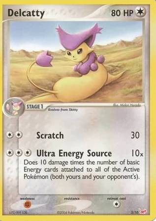 Delcatty (3/10) [EX: Trainer Kit - Latias] | Game Haven TX