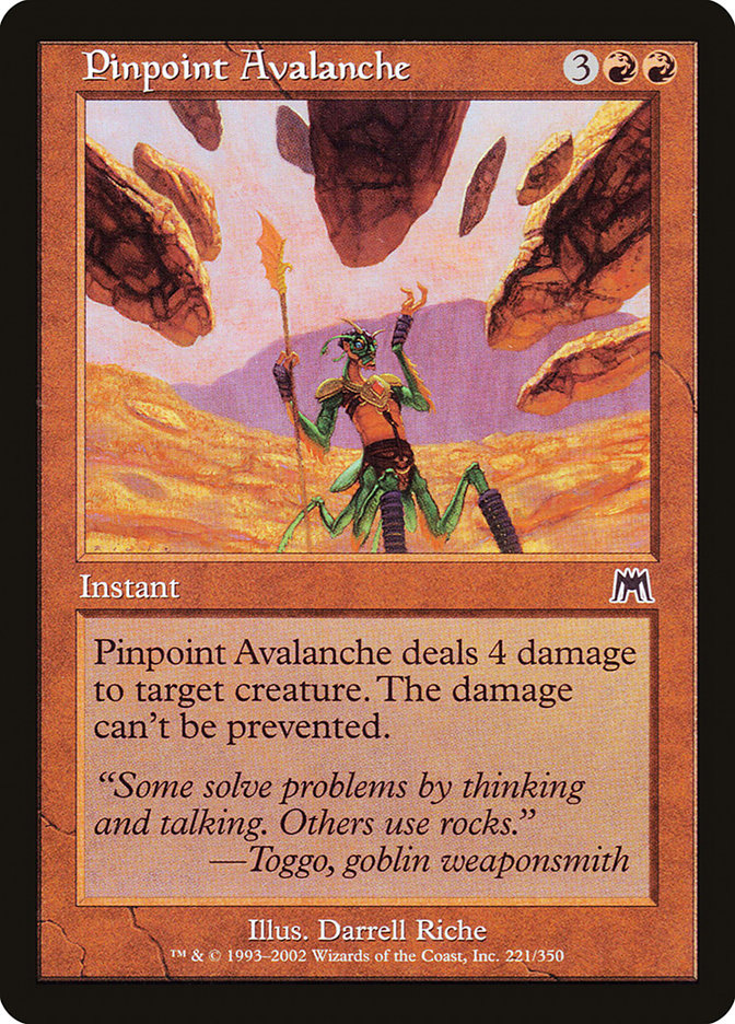 Pinpoint Avalanche [Onslaught] | Game Haven TX