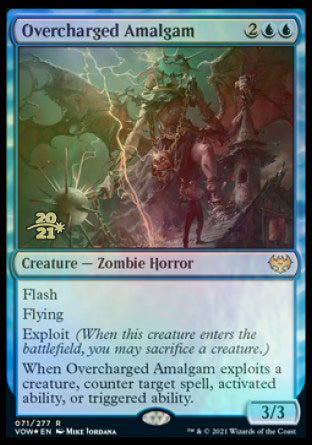 Overcharged Amalgam [Innistrad: Crimson Vow Prerelease Promos] | Game Haven TX