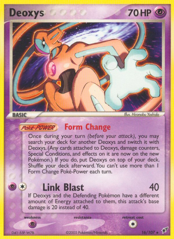 Deoxys (16/107) [EX: Deoxys] | Game Haven TX