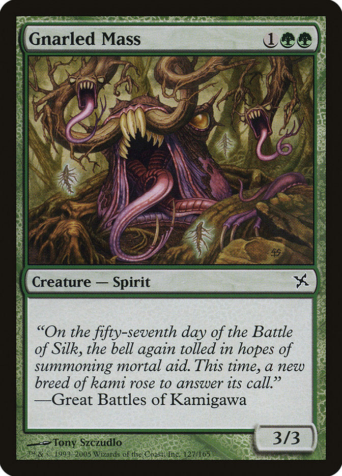 Gnarled Mass [Betrayers of Kamigawa] | Game Haven TX