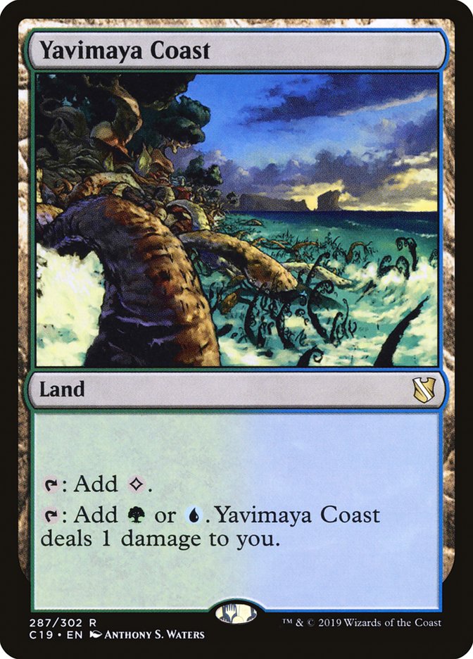 Yavimaya Coast [Commander 2019] | Game Haven TX
