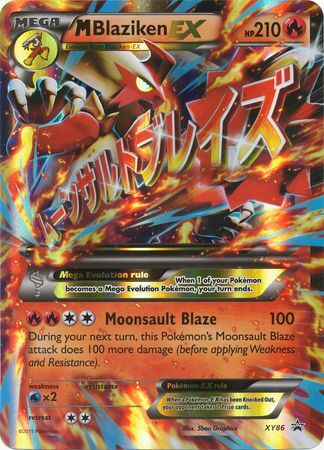 M Blaziken EX (XY86) (Jumbo Card) [XY: Black Star Promos] | Game Haven TX