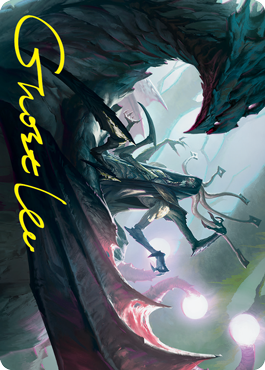Specter of the Fens Art Card (Gold-Stamped Signature) [Strixhaven: School of Mages Art Series] | Game Haven TX
