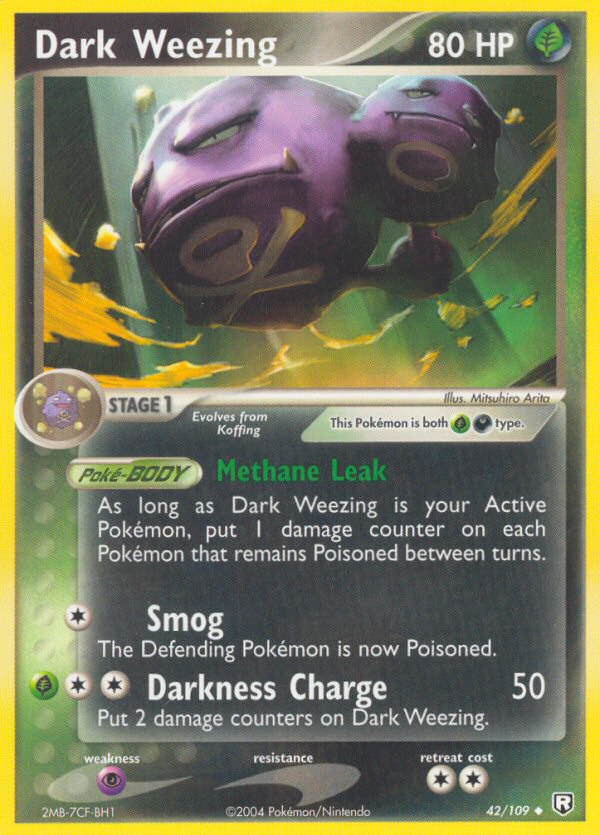 Dark Weezing (42/109) [EX: Team Rocket Returns] | Game Haven TX