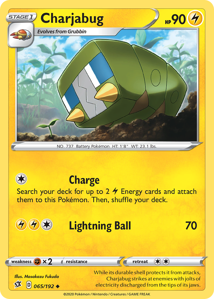 Charjabug (065/192) [Sword & Shield: Rebel Clash] | Game Haven TX