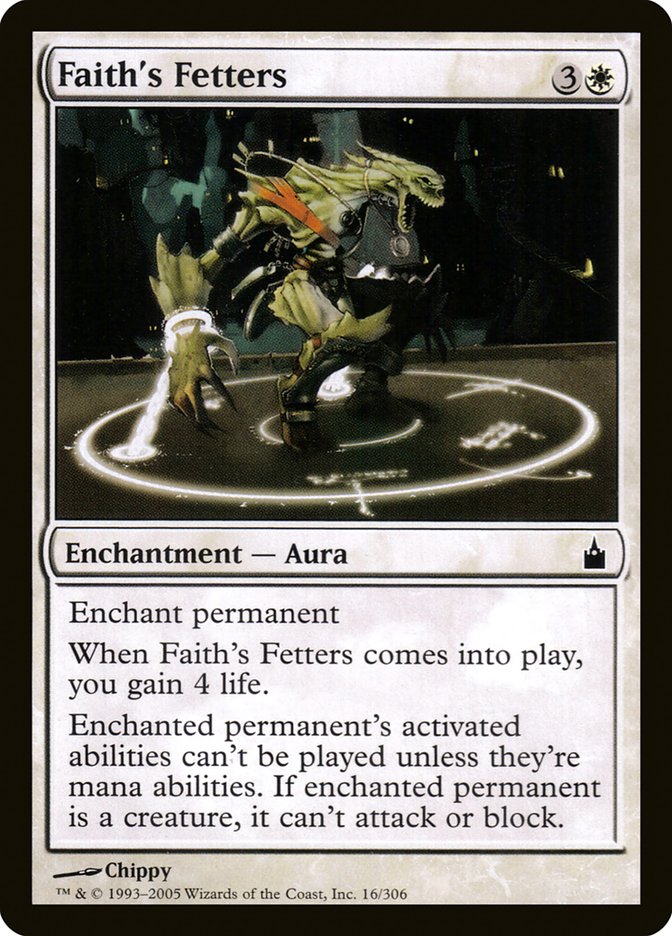 Faith's Fetters [Ravnica: City of Guilds] | Game Haven TX