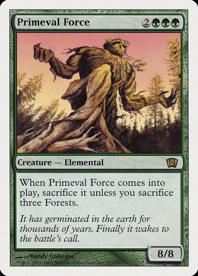 Primeval Force [Eighth Edition] | Game Haven TX