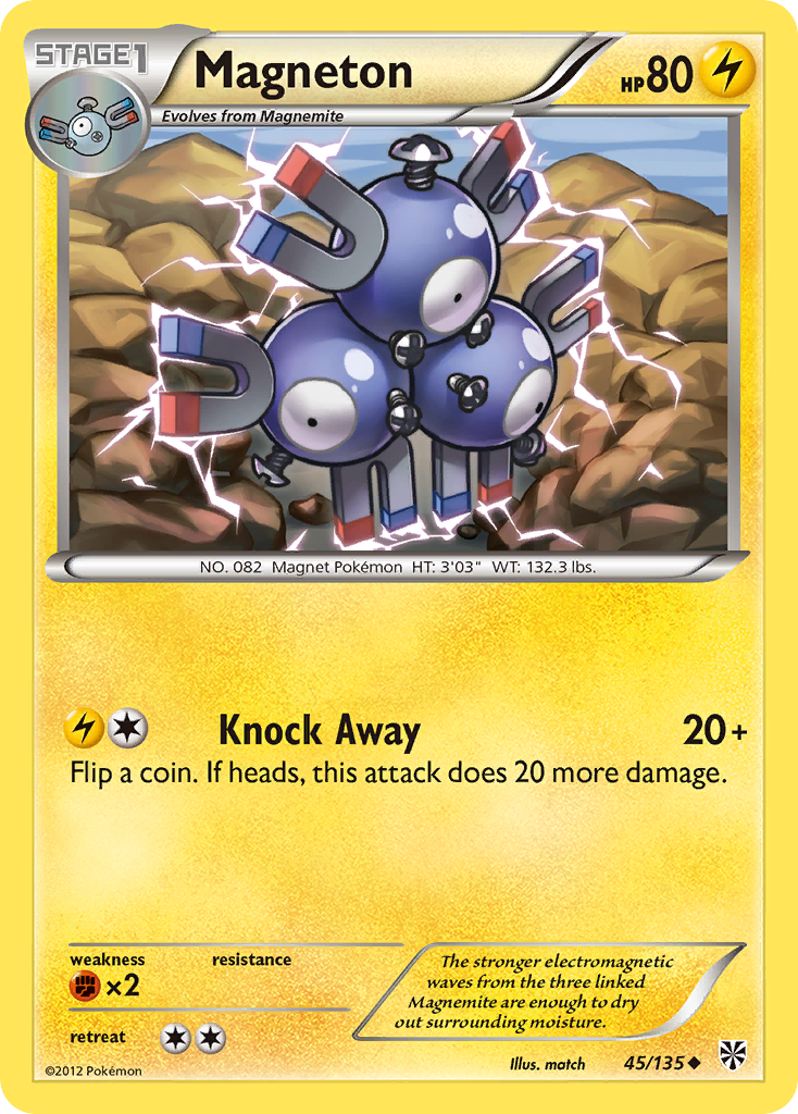 Magneton (45/135) [Black & White: Plasma Storm] | Game Haven TX